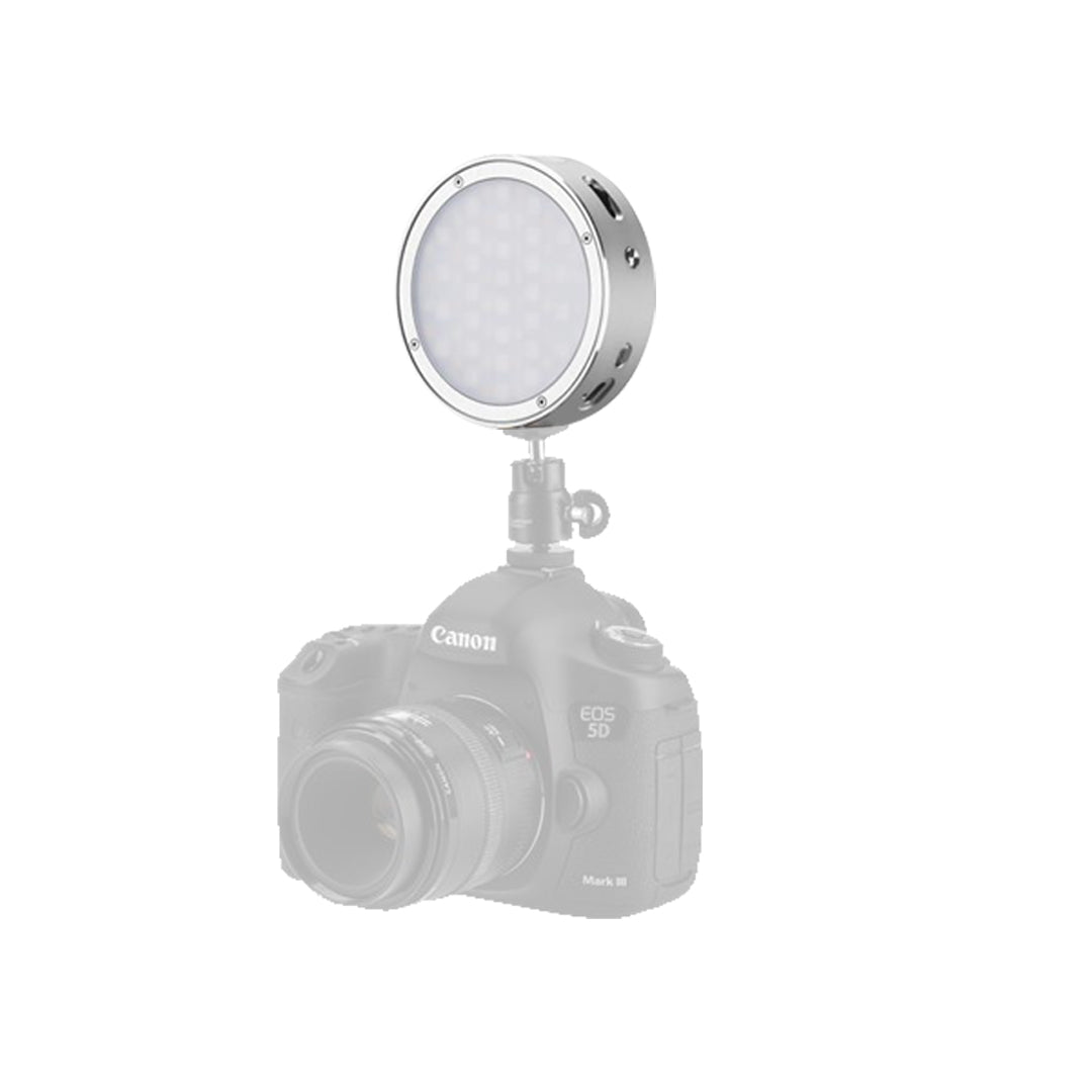 Godox R1 Round RGB Mini Creative Light LED Video Light Fill Light 2500K-8500K CRI 98 for Video Recording and Photo