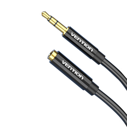 Vention TRS 3.5mm Female to TRS 3.5mm Male 1-Meter Gold Plated (BBZ) Audio Cable for PC, Laptops, Mobile Phones, Earphones, Speakers