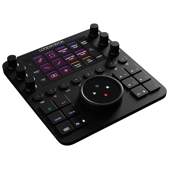 Loupedeck CT Creative USB Custom Editing Console with Bluetooth 5.0, Custom Assigned Controls and Touchscreen LCD for Photo, Video, and Design