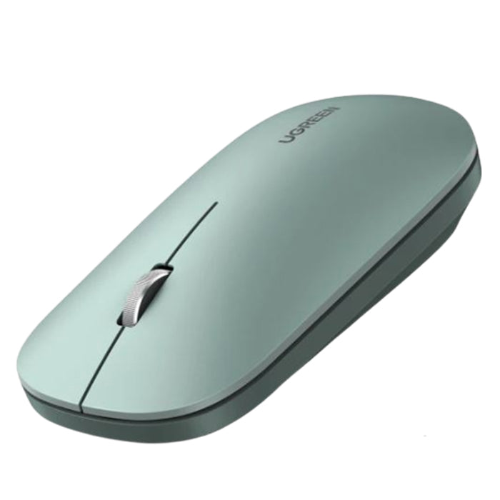 UGREEN Portable Wireless Mouse 2.4GHz Slim Silent Mouse 40Db For Laptop, Desktop (Black, Gray, Green) | 90372, 90373, 90374