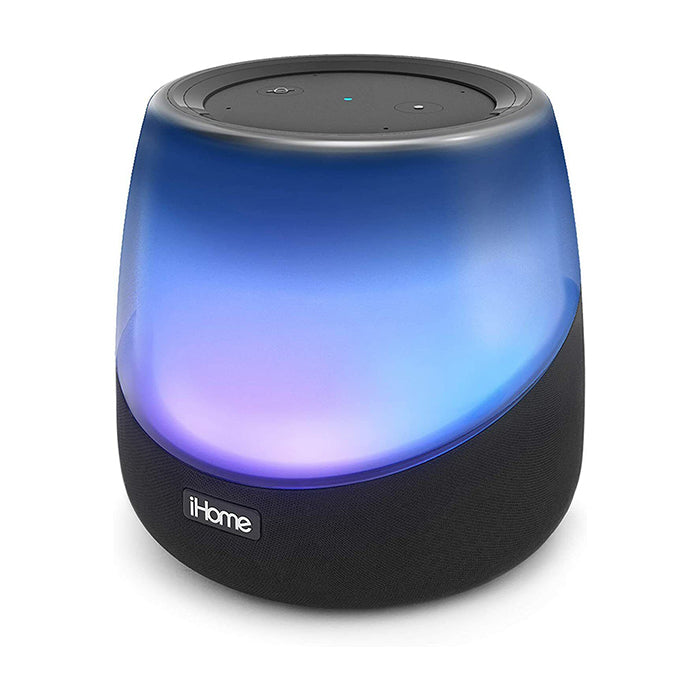 [CLEARANCE] iHome iAV5v2 Bluetooth Rechargeable Speaker with 5 Changing Color Mode for Amazon Echo (2nd Generation) (Black)