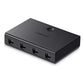 [CLEARANCE] UGREEN 480Mbps USB 2.0 Sharing Switch Plug and Play with 1.5m USB Cables (4-to-1) | 30346