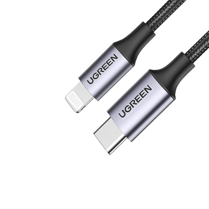 Ugreen USB Typ C - Lightning MFI cable 1 m 3 A 36 W silver (70523)