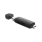 Vention 2-in-1 USB 3.0 / 2.0 A Card Reader with SD+TF Dual Ports Compatible with Multiple Systems for Phone, Camera, PC (Black)
