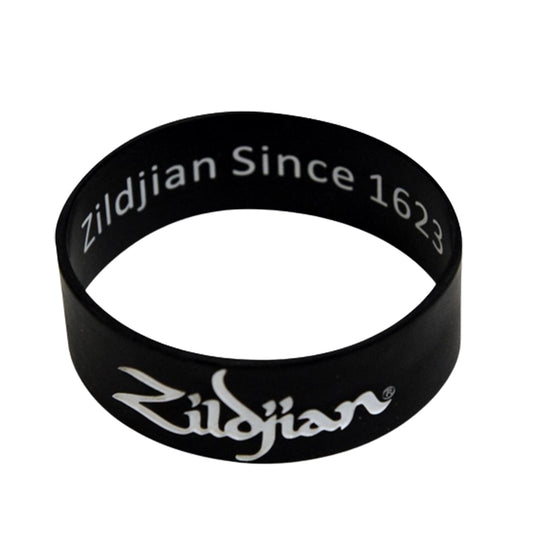 Zildjian Silicone Wristband Bracelet Baller for Drummers and Musicians (Black) | T4543