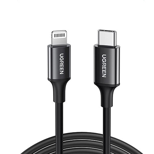 UGREEN 20W PD USB-C to Lightning Fast Charging 3A Cable with 480Mbps H – JG  Superstore