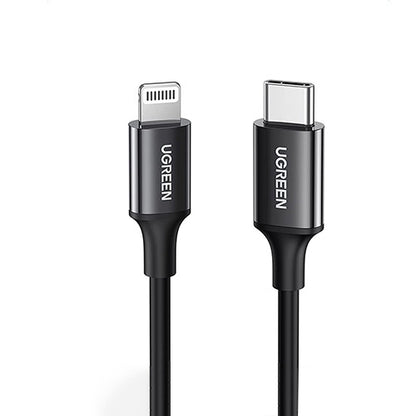 [CLEARANCE] UGREEN 20W PD USB-C to Lightning Fast Charging 3A Cable Charger with 480Mbps Transfer Rate | UGREEN 60747