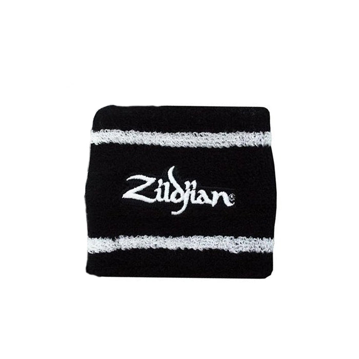 Zildjian Retro Wristband Sweatband with Embroidered Logo for Drummers and Musicians | T6900