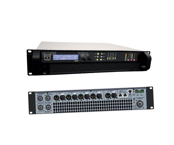 Martin Audio iKON iK42 20000W Class D Power 2-Way System Amplifier with Channel, DSP for Audio Wavefront Precision Series and XE Monitor Series Speakers