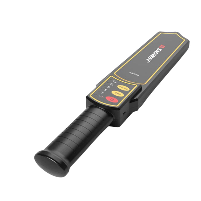 Sndway SW-752 Handheld Metal Detector Scanner 50kHZ with LCD Light Lithium Battery Type-C Support Headset Monitor