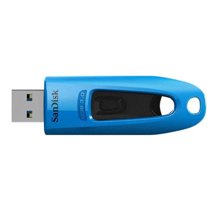 SanDisk Ultra Multi Region USB 3.0 Flash Drive with 130mb/s Read Speed (Black, Blue, Red) (Available in 16GB, 32GB, 64GB, 128GB, 256GB)