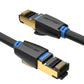 Vention CAT8 Ethernet Round Cable SSTP 40Gbps 2000MHz Super Speed LAN Network Wire Cord for Internet Router PC Modem