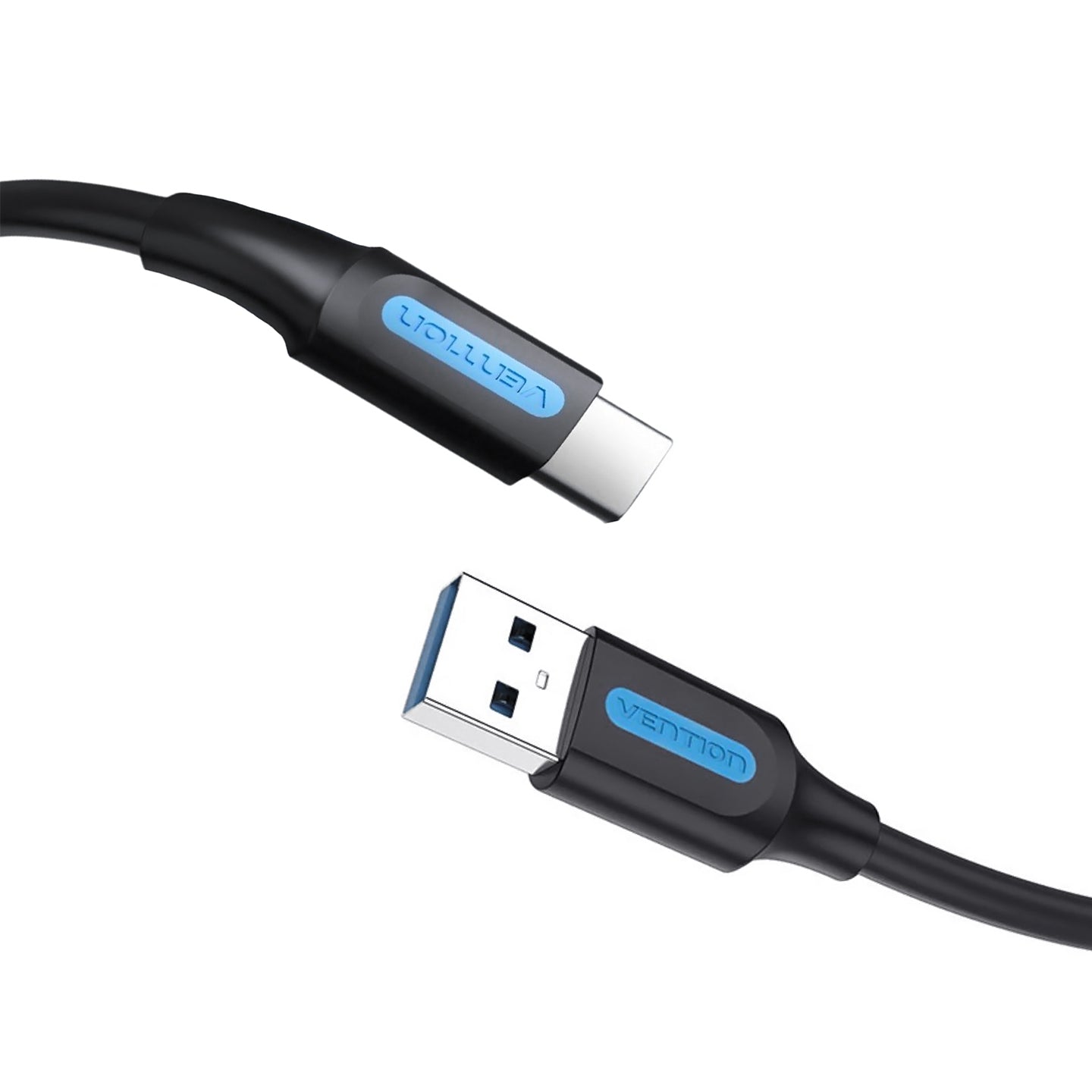 Vention USB 3.0 A Male to Type-C Male Nickel-Plated Data Cable 480Mbps Transfer Speed (Available in 0.25M, 0.5M, 1.5M, 2M) | COZB