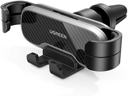 [CLEARANCE] UGREEN Universal Retractable Car Air Vent Phone Mount with Gravity Grip for Smartphones | 80539