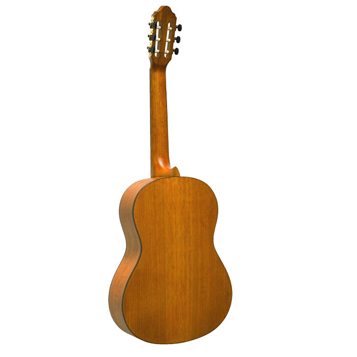 Valencia 300 Series Classical Full Size Acoustic Guitar Natural with Matte Satin Finish, 6-String Nylon, 19 Frets Right-Handed for Student Musicians, Beginner Players | VC304