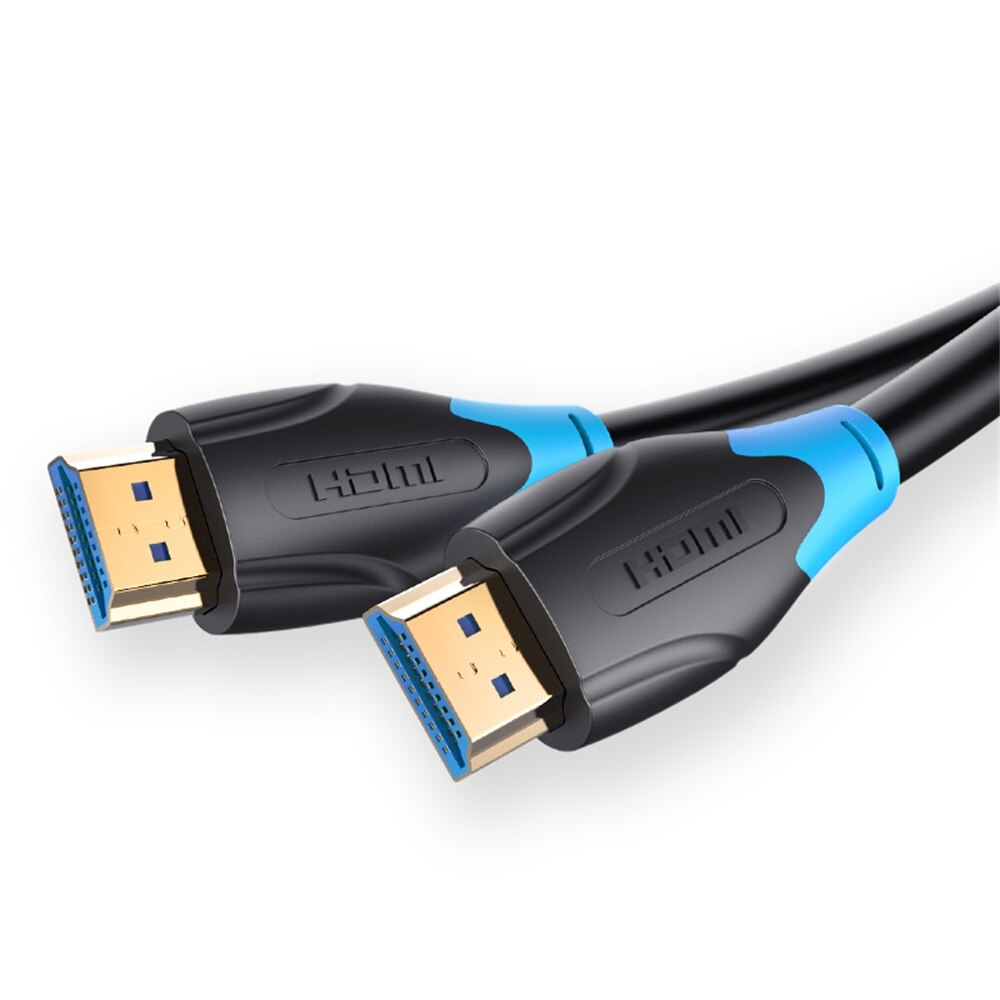 Vention FHD 4K 60Hz High-Speed HDMI Male to Male Gold-Plated Video Cable (AAGB) with 18Gbp Bandwidth Support, Mirror and Extended Mode for TV, Monitors, PC, Laptops (Available in 0.5M, 1M, 1.5M, 2M, 3M, 5M and 10M)