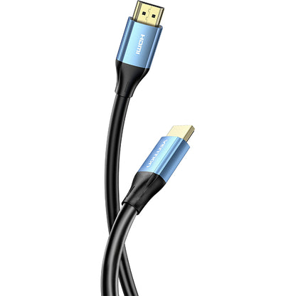 [CLEARANCE] Vention 4K 30Hz HDMI 2.0 Male to Male HD Gold-Plated Video Cable with 10.2Gbps Transmission and 3D Visual Support for TV, Laptop, Monitor, PC (8M) | ALHS