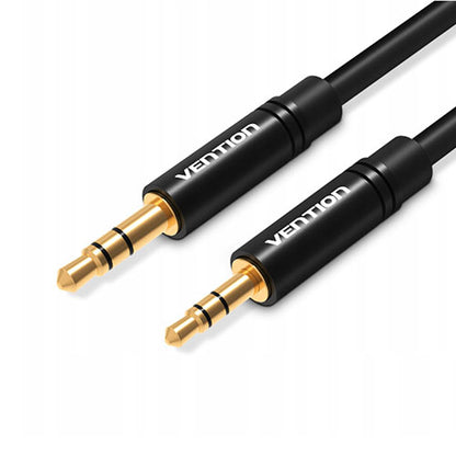 Vention 3.5mm Male to 2.5mm TPE Male Audio Cable Gold Plated (BAL) AUX Cord for Computer, Smartphone, MP3, Car & Stereos (Available in 1M, 1.5M, 2M, 3M)