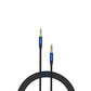 Vention 3.5mm Male to Male High Quality AUX Audio Cable 29AWG for Laptop, Car Stereos, Headphones, Smartphone (Blue) (5M) | BAWL