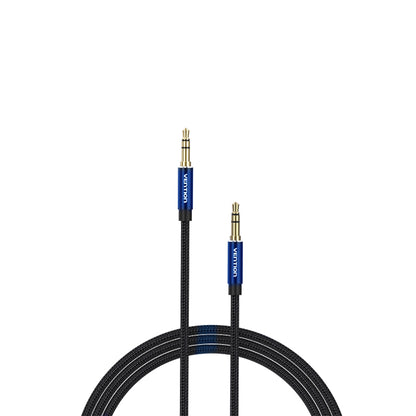 [CLEARANCE] Vention 3.5mm Male to Male High Quality AUX Audio Cable 29AWG for Laptop, Car Stereos, Headphones, Smartphone (Blue) (5M) | BAWL