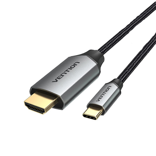 Vention Type C to HDMI UHD 4K 60Hz Male to Male DisplayPort for Monitor, PC, Tablet, TV (1.5M, 2M) | CRBB