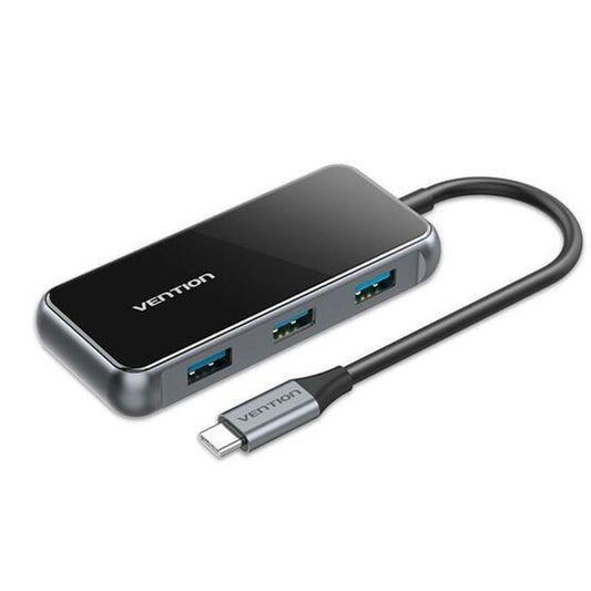 Vention 5-in-1 USB-C Hub to 4K HDMI, USB 3.0 Ports, Fast Charging Power Delivery PD Multifunctional Adapter Dock for Laptop, Tablet and Phones (0.15M) | TFBHB