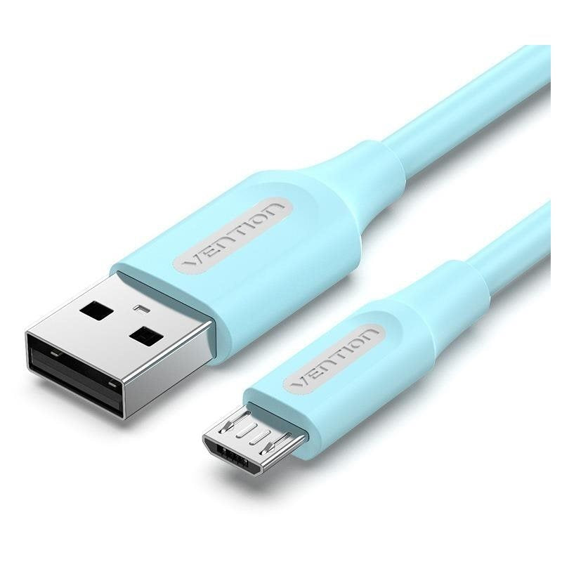 Vention USB 2.0 A Male to Micro-B Male 2A (COL) 480Mbps Cable  (Available in Different Lengths)