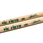 Vic Firth SBG Benny Greb Signature Lacquer Hickory Tear Drop Tip Drumsticks with Medium Taper for Drums and Cymbals