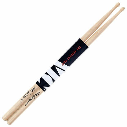 Vic Firth SGAR Matt Garstka Signature Lacquer Hickory Blended Tip Drumsticks with Medium Taper for Drums and Cymbals