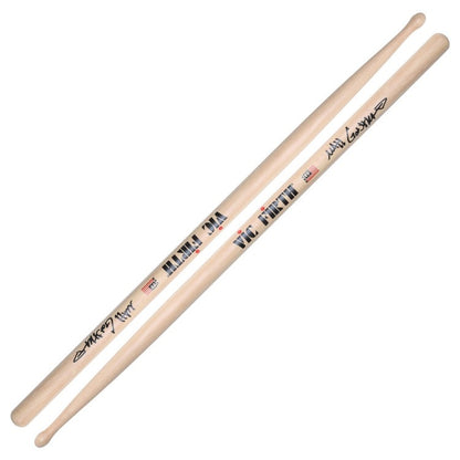 Vic Firth SGAR Matt Garstka Signature Lacquer Hickory Blended Tip Drumsticks with Medium Taper for Drums and Cymbals