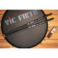 Vic Firth SSG Steve Gadd Signature Paint Hickory Barrel Tip Drumsticks with Long Taper for Drums and Cymbals