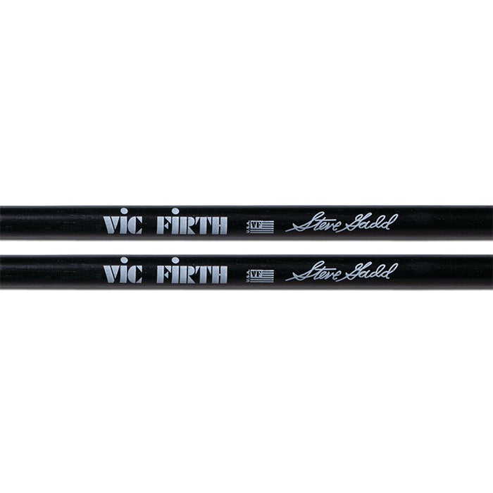 Vic Firth SSG Steve Gadd Signature Paint Hickory Barrel Tip Drumsticks with Long Taper for Drums and Cymbals