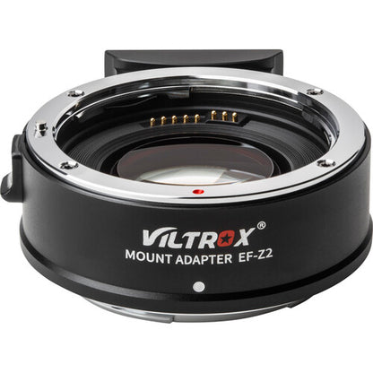 Viltrox EF-Z2 Autofocus Speed Booster Adapter Mount Ring with 1/4"-20 Accessory Thread and 0.17x Magnification for Canon EF Lens to Nikon Z-Mount Camera