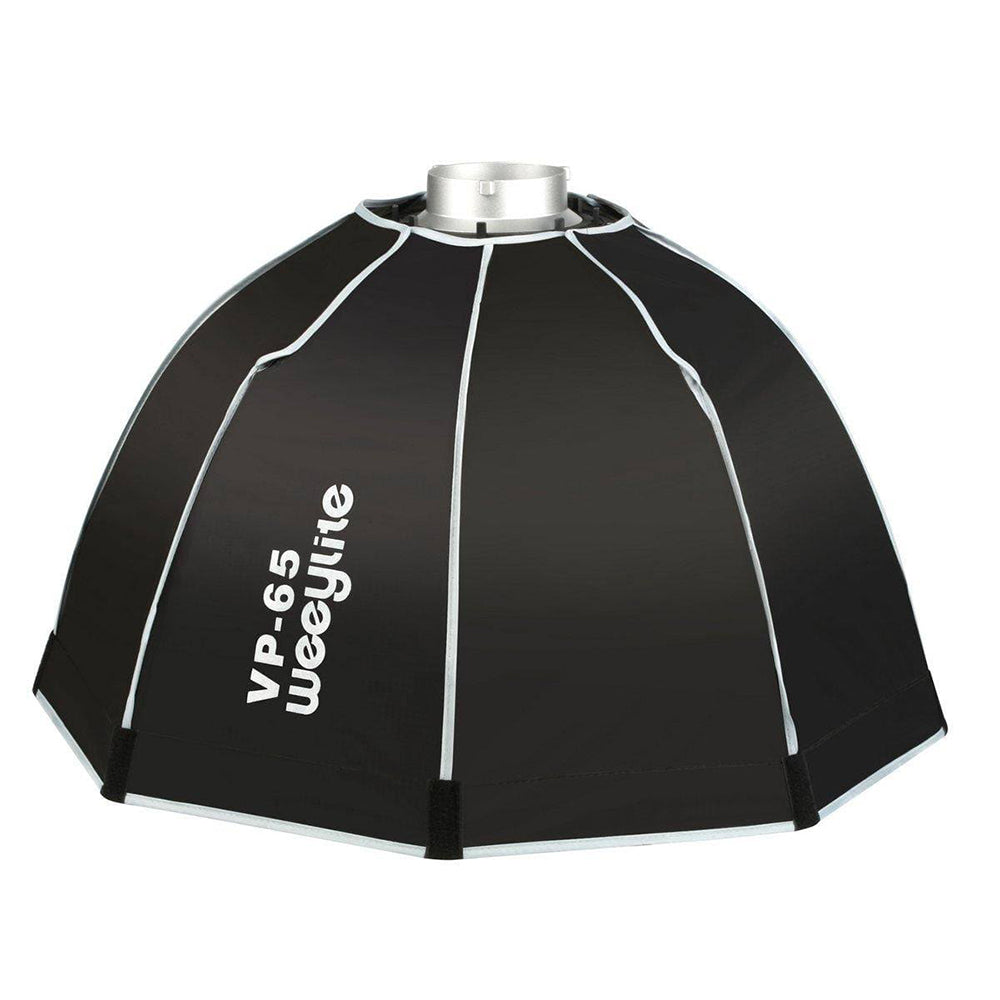 Viltrox Weeylite VP-65 65cm Foldable Octagonal Parabolic Softbox with 41cm Depth, Silver Inner Coating, External Diffuser and Carrying Bag for Weeylite Ninja 400 LED SpotLight