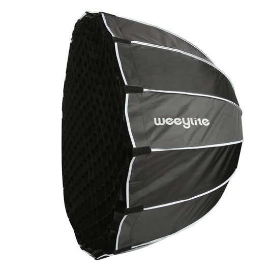 Viltrox VP-90 90cm Foldable Deep Parabolic Softbox Reflector Diffuser with 62cm Depth, Carrying Bag and Honeycomb Grid Filter for Studio Photography and Lighting