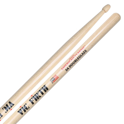 Vic Firth American Classic 5A Hickory Wood Drumsticks (Pair) Drum Sticks for Drums and Percussion (Multiple Styles Available)