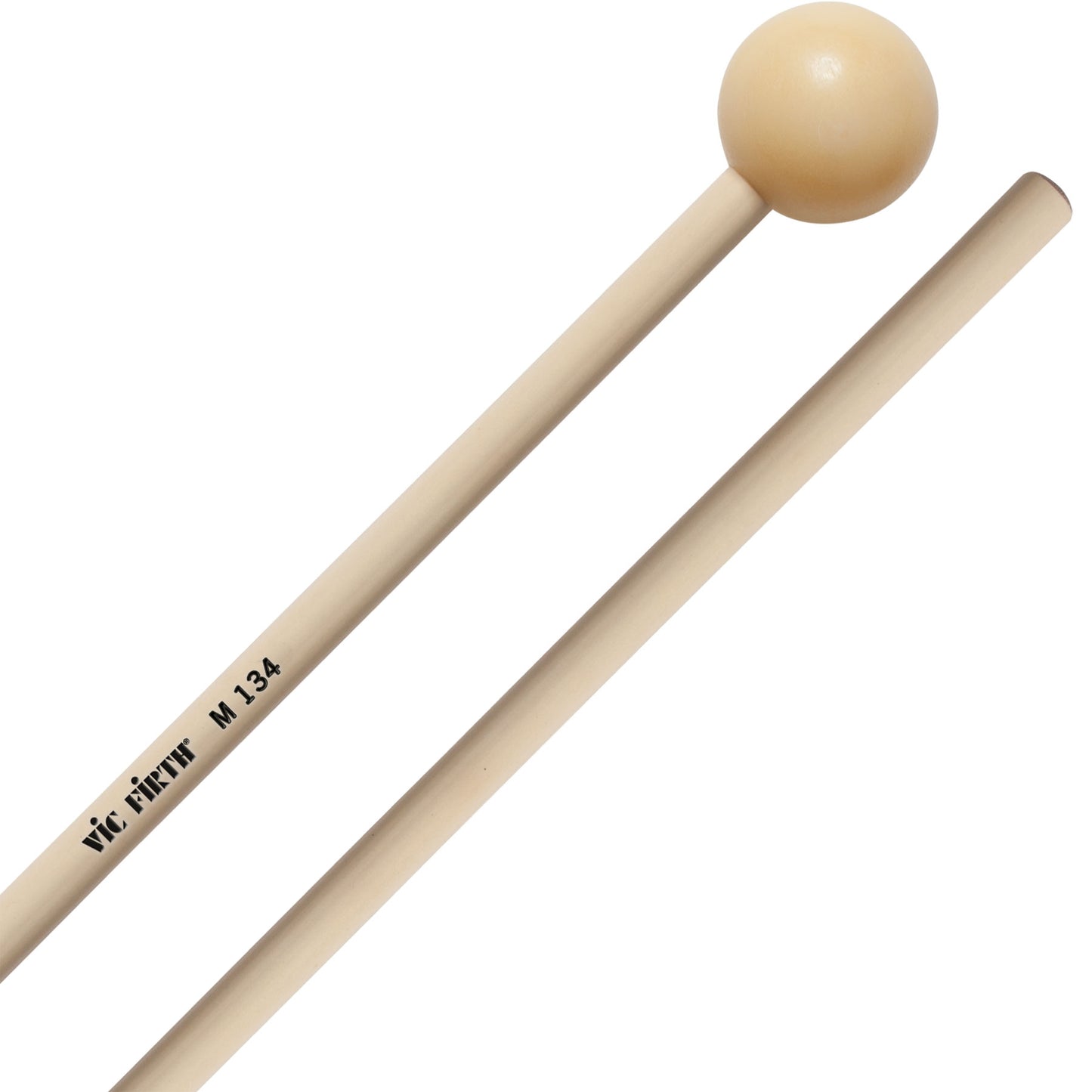 Vic Firth M134 Medium Hard Orchestral Urethane Percussion Keyboard Mallets for Xylophone and Bells