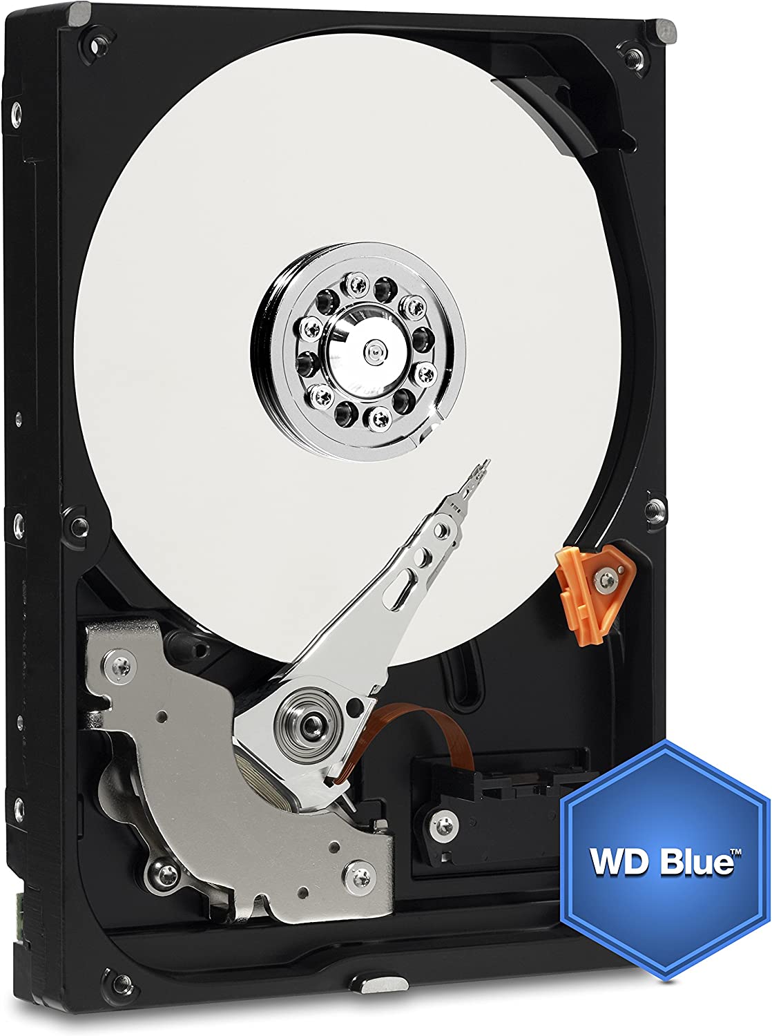 WD WD10EZEX 1TB Blue PC Hard Drive HDD with 7200 RPM, SATA 6 Gb/s, 64 MB Cache, 3.5"| Western Digital
