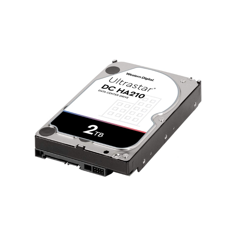 Western Digital WD UltraStar HA210 3.5" 1TB 2TB Encrypted SATA HDD Hard Disk Drive with 7200RPM Disk Speed and 128MB Disk Cache for Server and Business PC Computer WD1W10001 WD1W1002