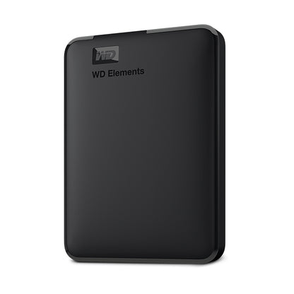 WD Elements Basic Portable Storage 1TB HDD Hard Drive USB 3.0 Backup Software (Black) | Western Digital
