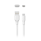 [CLEARANCE] Vention USB 2.0 Male to Micro-USB Male 2A Quick Charging and Data Transfer Cable for Smartphones (White) (1M) | CTIW