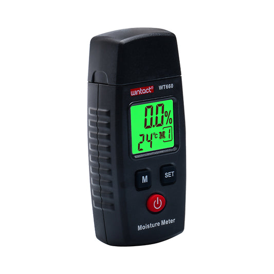 Wintact by Benetech WT660 Digital Wood Moisture Tester with Two Pins and LCD Backlight Display