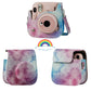 Pikxi BMP11 Fujifilm Instax Mini 11 PU Leather Camera Case Bag with Shoulder Strap (Colorful Pattern Designs)