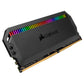 CORSAIR Dominator Platinum iCUE RGB 16GB (8GB x2) DDR4 C18 with 3200MHz Base Speed, Overclockable Speed and Optimized for Intel XMP 2.0 and AMD Radeon CPUs for Desktop PC Computer (Black, White) | CMT16GX4M2E3200C16 CMT16GX4M2E3200C16W