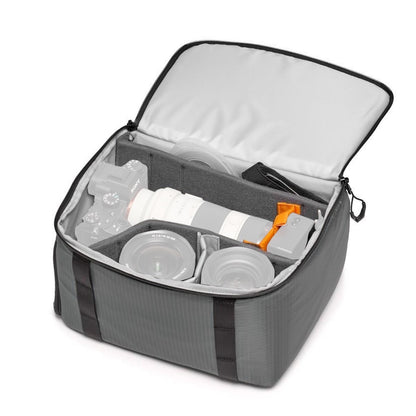 Lowepro GearUp PRO 5L / 8L DSLR & Mirrorless Camera Compartment Box with Adjustable Dividers Travel Bag (Large, XL)
