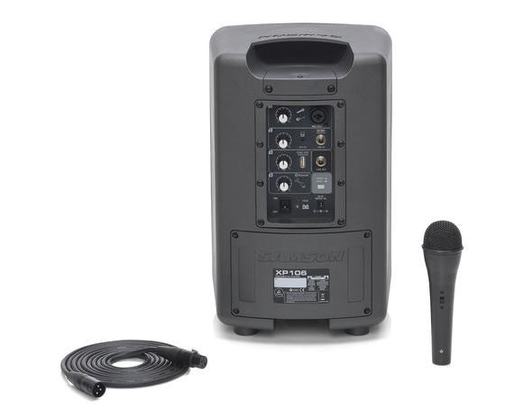 Samson Expedition XP106 Bluetooth Portable PA System w/ Wired Handheld Microphone