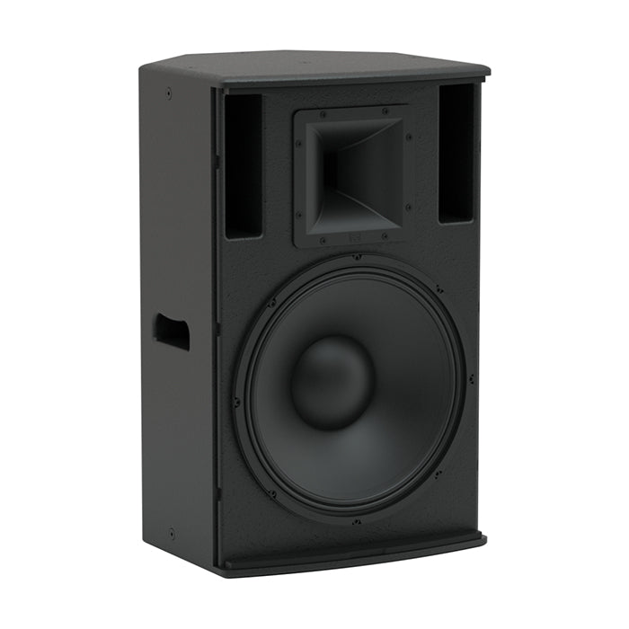 Martin Audio Blackline X15+ 2400W/600W 15" 2-Way High Power Portable Passive Loudspeaker with 55Hz-18kHz Frequency Response, Integrated Handle for Stage Monitor | X15+ BLACKLINE