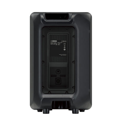 Yamaha CBR10 10" 700W 2-Way Bass Reflex Passive Loudspeaker with SpeakON Terminal and 6.35mm I/O, Built-In Pole Socket, M8 Eyebolt Mounts and Side Handles