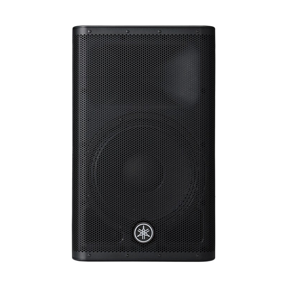 Yamaha DXR12 Mk. II 12" 1100W Active Dynamic Bass Reflex Loudspeaker with Class-D Bi-Amp Powered Speaker, Onboard 3-Channel Mixer, Extensive Inputs and Dual Angle Pole Socket Mount
