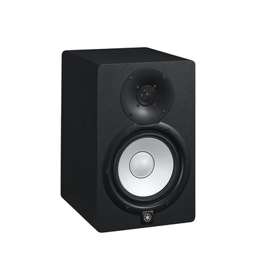 Yamaha HS7 HS7W 6.5" 95W 2-Way Bass Reflex Powered Studio Monitor Passive Speaker w/ Bi-Amplified Nearfield Monitoring, XLR 3 Pin and 3.5mm TRS AUX Inputs and Room and High Trim Controls for Audio Production and Recording (Black, White)